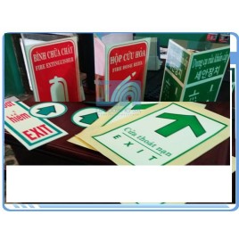 BIỂN BÁO EXIT DẠ QUANG BÁN RỘNG RẢI TRÊN THỊ TRƯỜNG BẮC NINH 