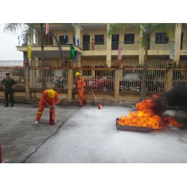 Sử dụng bình bột chữa cháy MZF8 tại Hoàng Mai Sử dụng bình bột chữa cháy MZF8 tại Hoàng Mai